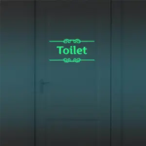 Luminous Toilet Wall Sticker