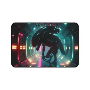 Aliens Desk Mat, Xenomorph Gaming Mouse Pad
