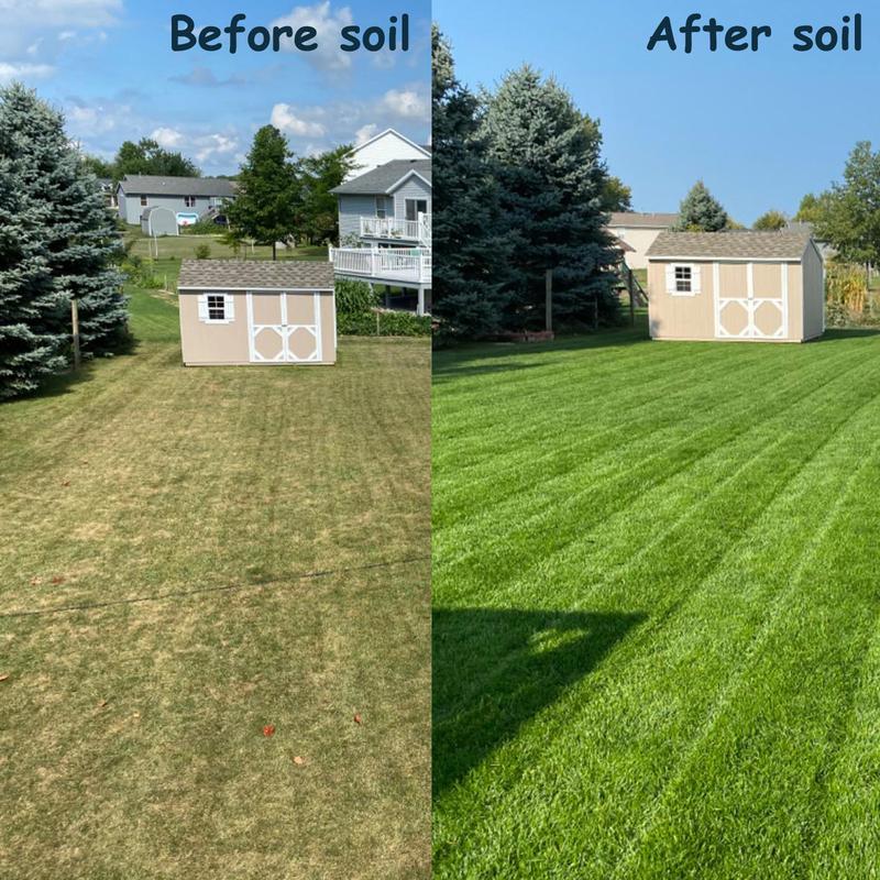 Humic Acid & Fulvic Acid Organic Fertilizer Used to Increase the Yield of Vegetables and Fruits, Revive Grassland, Increase the Vitality of Plant Roots,  Improve the Soil of in Door & Out Door Plants, Promote the Development of Beneficial Soil Bactaeria