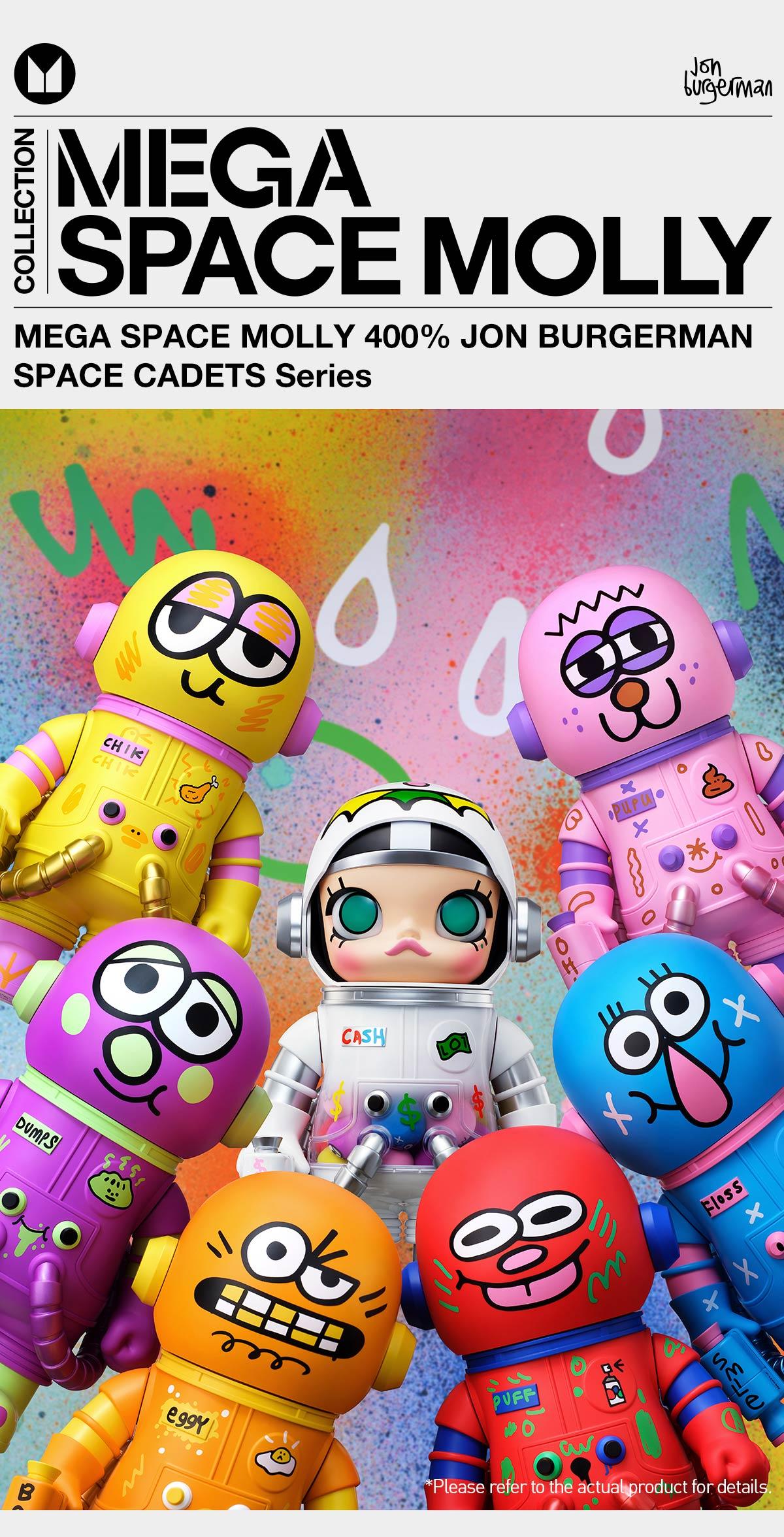 MEGA SPACE MOLLY 400% JON BURGERMAN SPACE CADETS Series