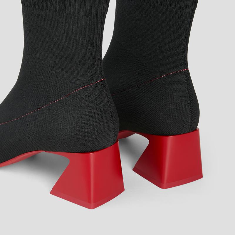 VIVAIA Women's Square-Toe Water-Repellent Block-Heel Boots – Stable, All-Day Comfort Winter Boot (Regina Pro), Bootie, Ankle Boots