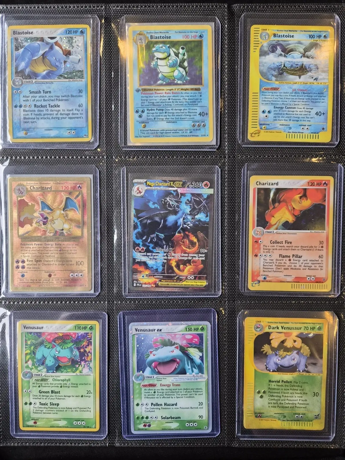 Vintage 199x WOTC 1st Edition Collectible Gaming Pack - Exclusive English Rare Character Cards (M Charizard, Pikachu, Gengar) with Trading Card Booster Packs