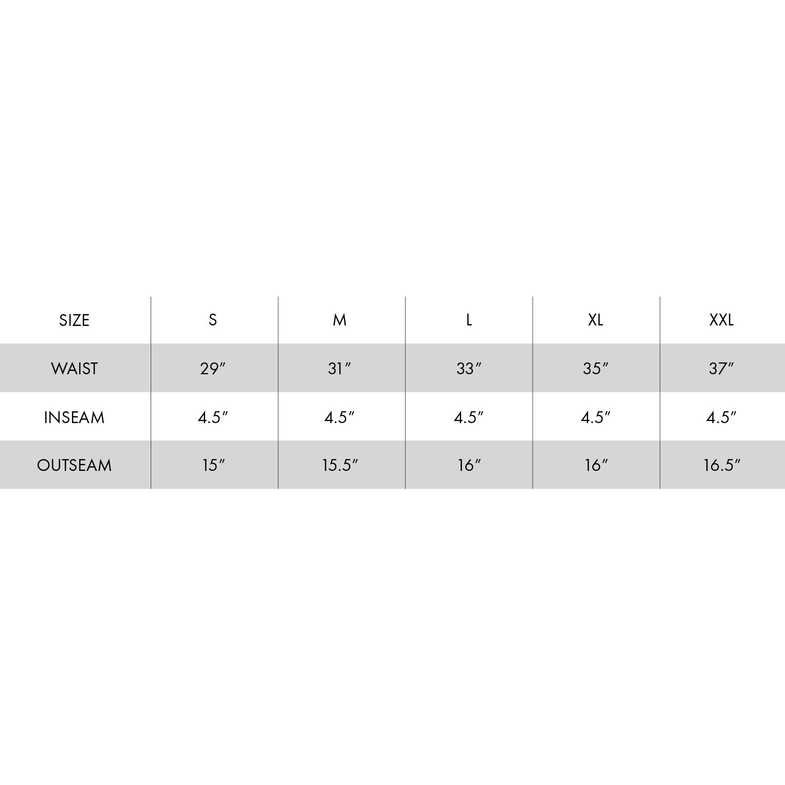 Men's Mesh Short : 4.5"