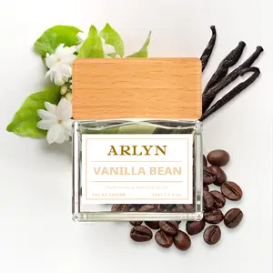 Vanilla Bean, Arlyn, Women Perfume, Eau de Parfum, Orange Blossom-Coffee-Vanilla, Long-Lasting, Vegan, Cruelty-Free, Made in USA – 50 ml | 1.7 Oz