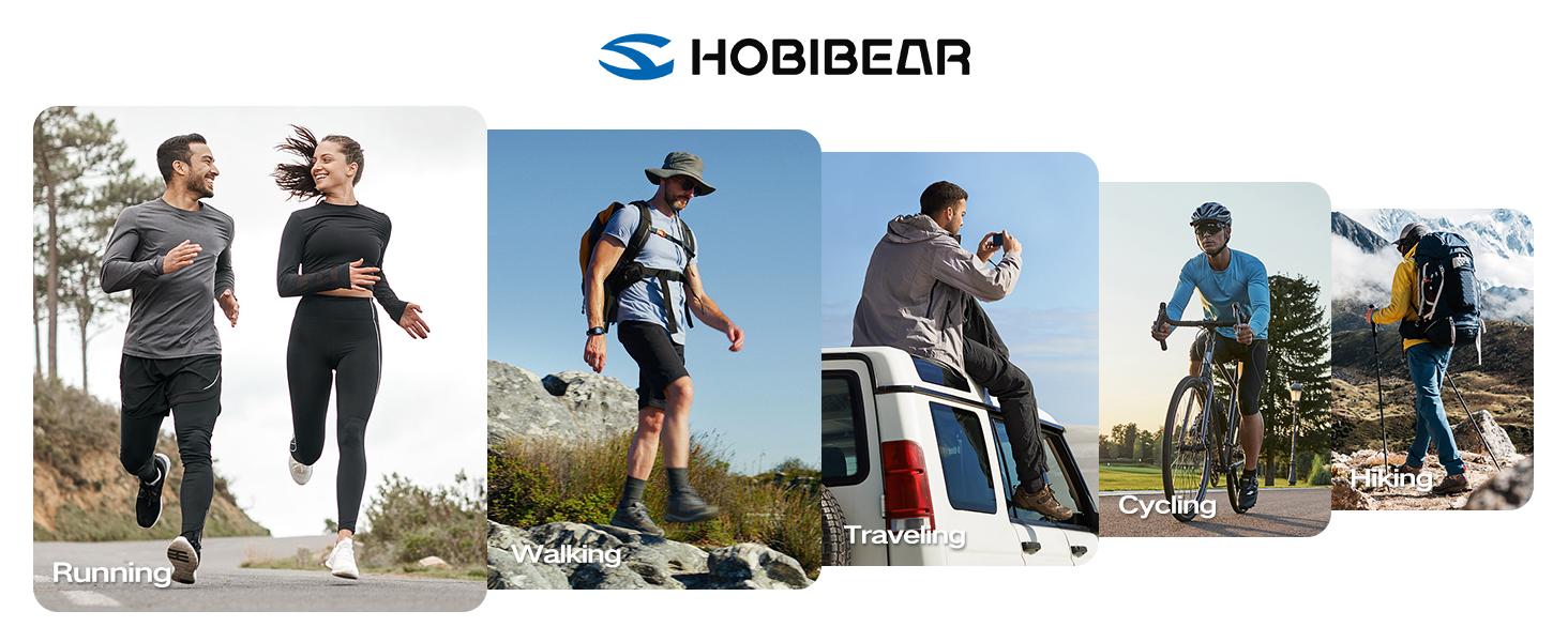 HOBIBEAR Barefoot Shoes Womens Mens | Wide Toe Box | Comfortable Outdoor Minimalist Trail Running Sneaker