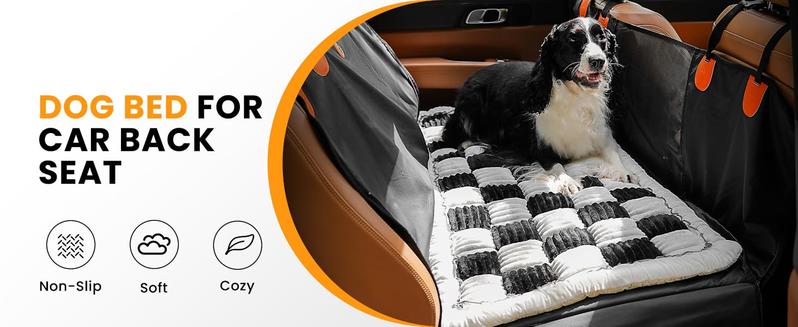 Pet Bed Mat for Car Backseat Extender Non-Slip Plaid Dog Bed Blanket for Car Back Seat Travel Pet Mat Custom Fit for Backseat Extenders and Seat Covers Pet Bed Mat for Car Backseat Extender Non-Slip Plaid Dog Bed Blanket for Car Back Seat Travel Pet Mat Custom Fit for Backseat Extenders and Seat Covers