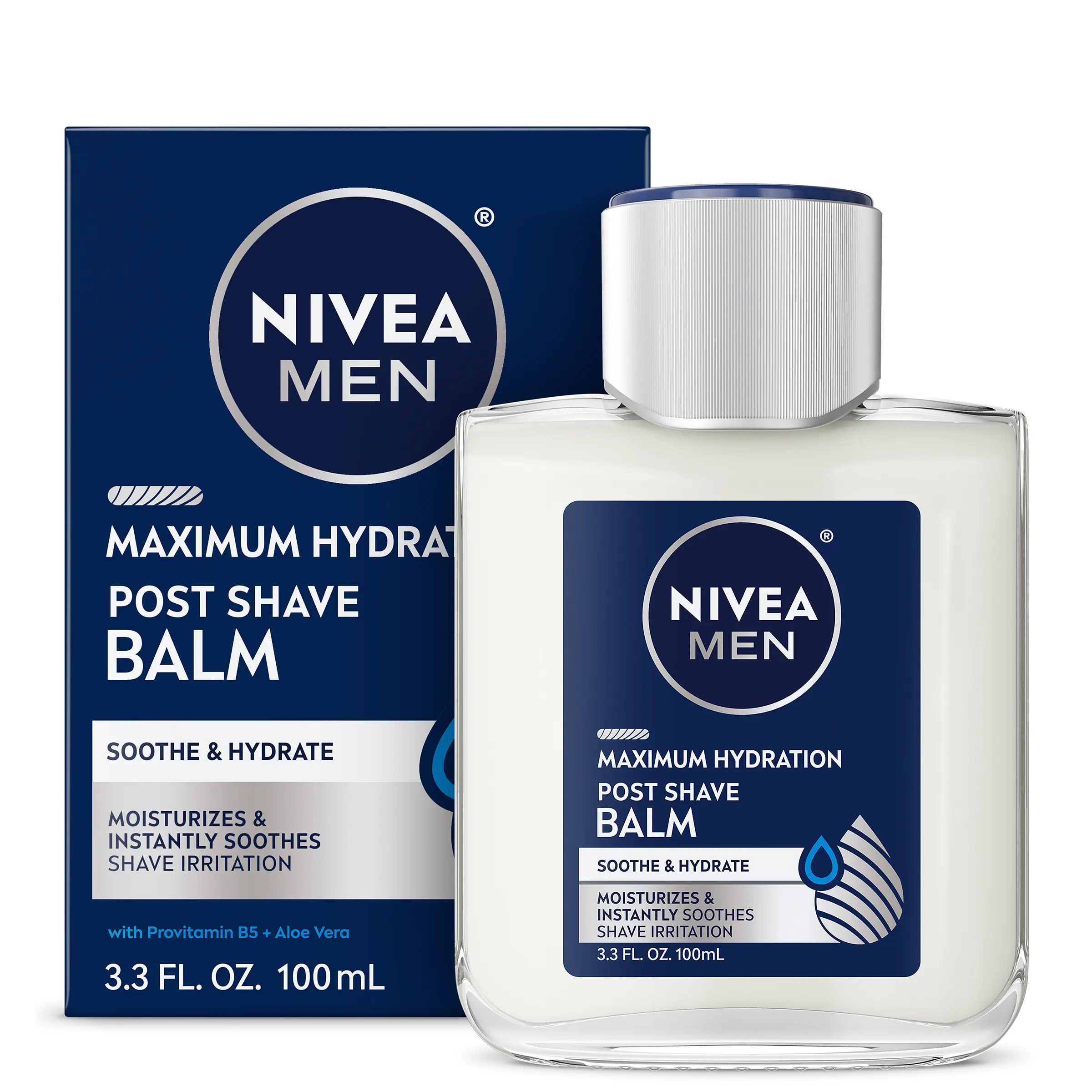 NIVEA Men Maximum Hydration Post Shave Balm 3.3oz NIVEA Men Maximum Hydration Post Shave Balm 3.3oz