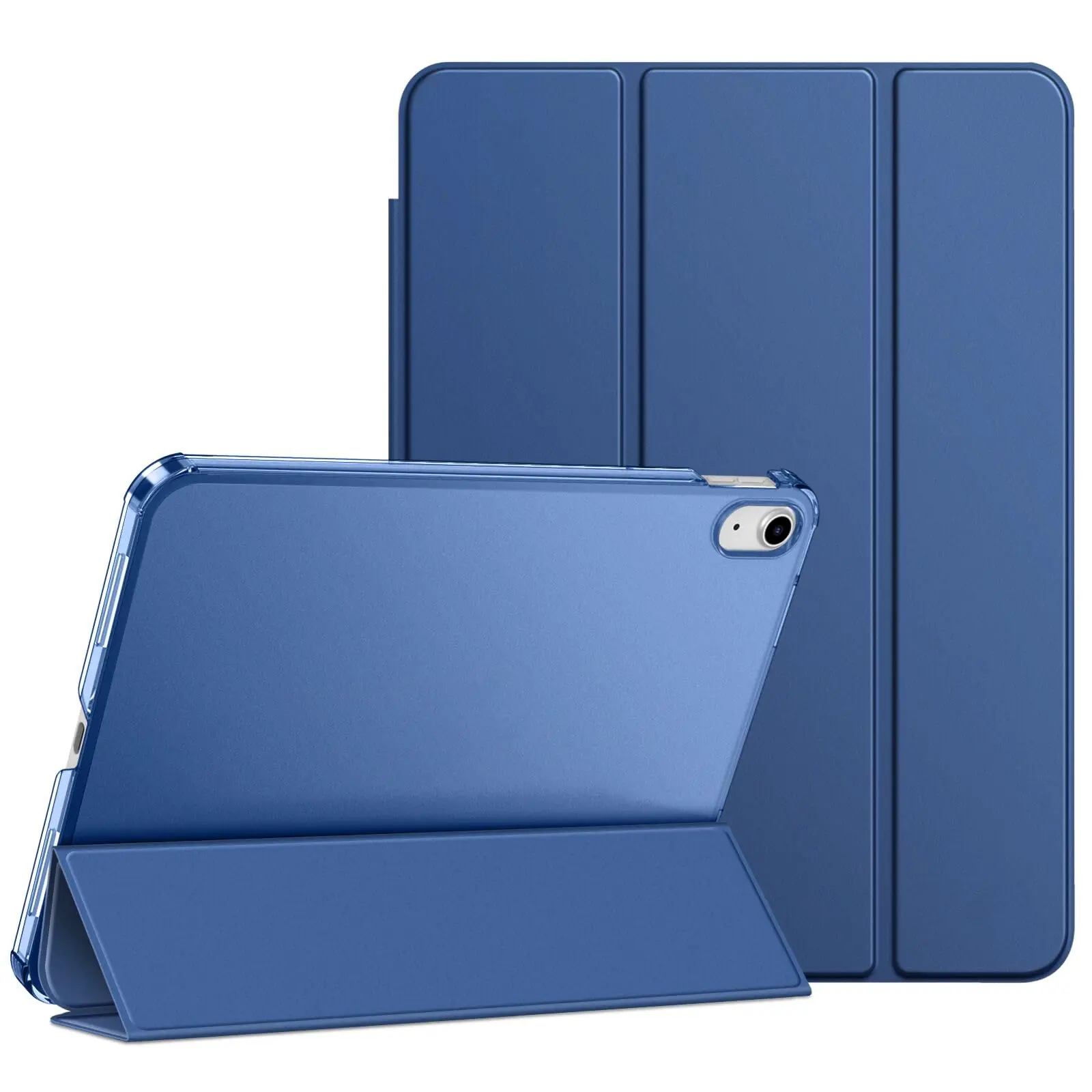 Case for iPad 11th Generation 2025 11 Inch (A16), iPad 10th Generation 10.9 Inch 2022 - Ultra Thin Protective Case with Transparent Back Cover Case Cover, Auto Sleep/Wake tri-fold stand case
