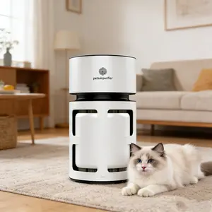 Pet Air Purifier for home essential with 50dB 18W,150m³/h CADR,Portable Air Cleaner for Apartments & Small Houses