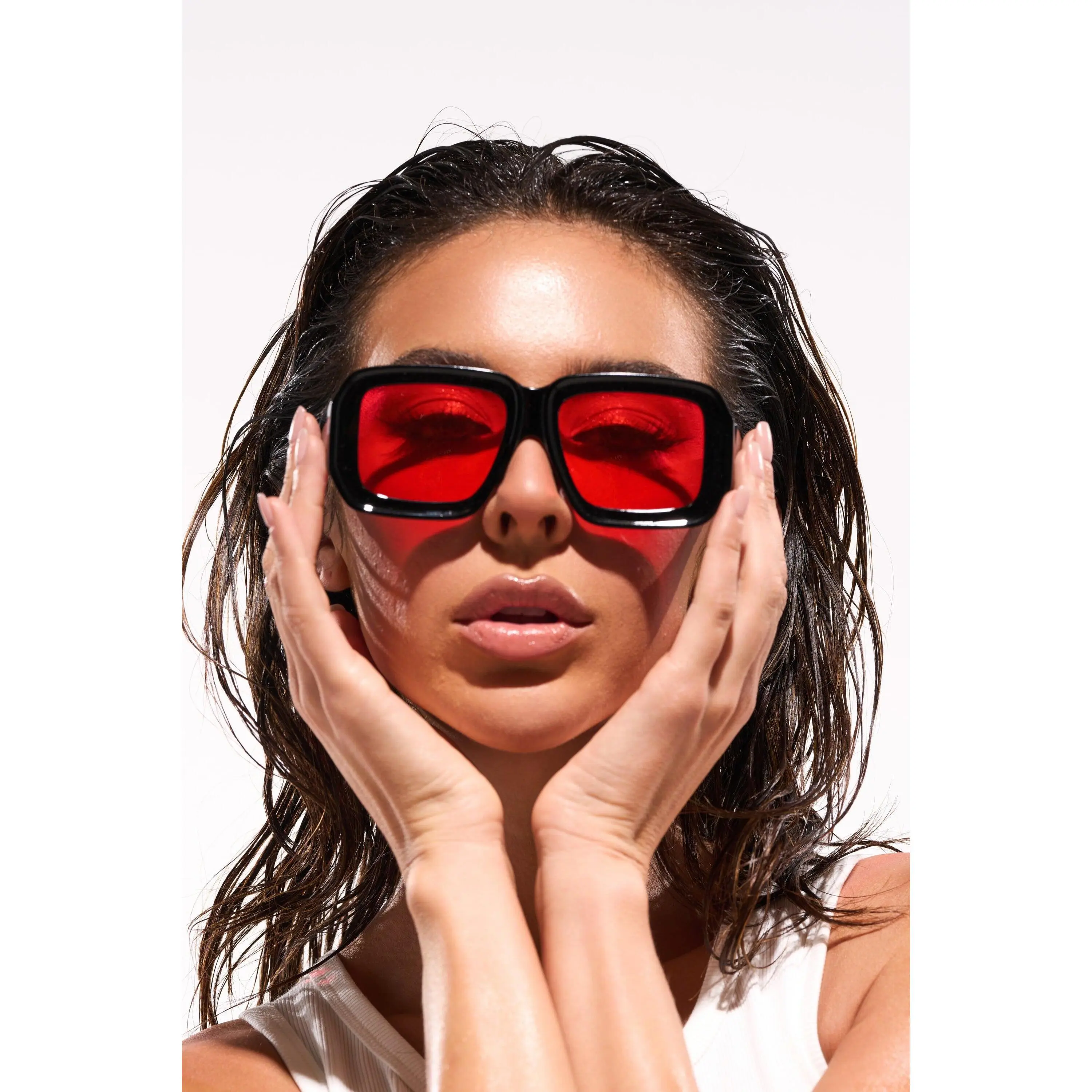 RED VISION SUNGLASSES