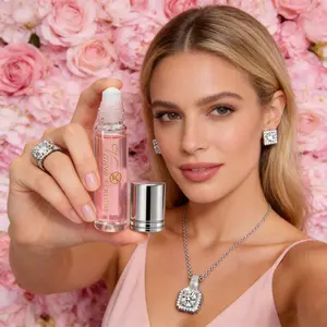 Women's Pheromone Perfume, Long-Lasting Floral Fruity Woody Scent to Attract Him, Elegant Bottle with Free Jewelry Gift Set