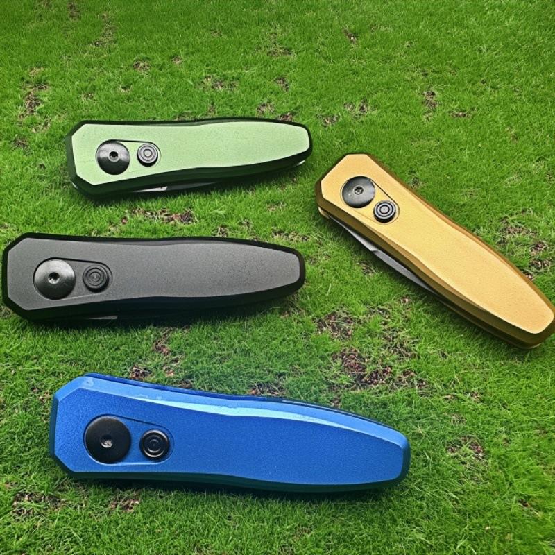 K7500 small tactical folding knife, aviation aluminum alloy handle, high hardness blade, outdoor camping survival EDC knife, total length of 12 centimeters, weight of 40 grams, the best gift.