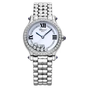 Chopard Happy Diamonds Series 278236-3005 Watch with Aftermarket Diamond Bezel WHP039764