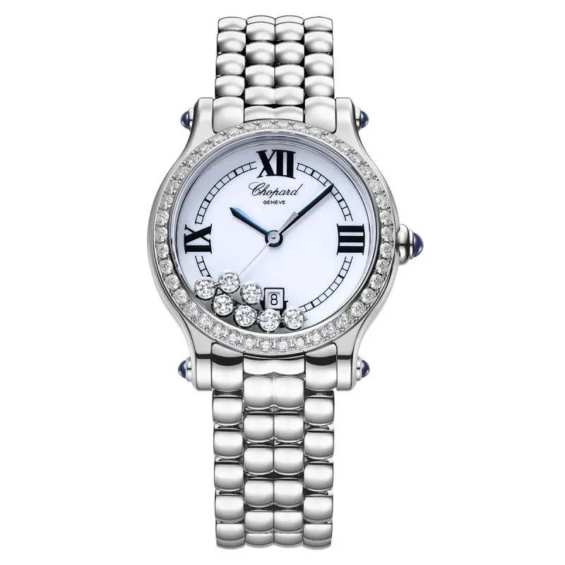 Chopard Happy Diamonds Series 278236-3005 Watch with Aftermarket Diamond Bezel WHP039764