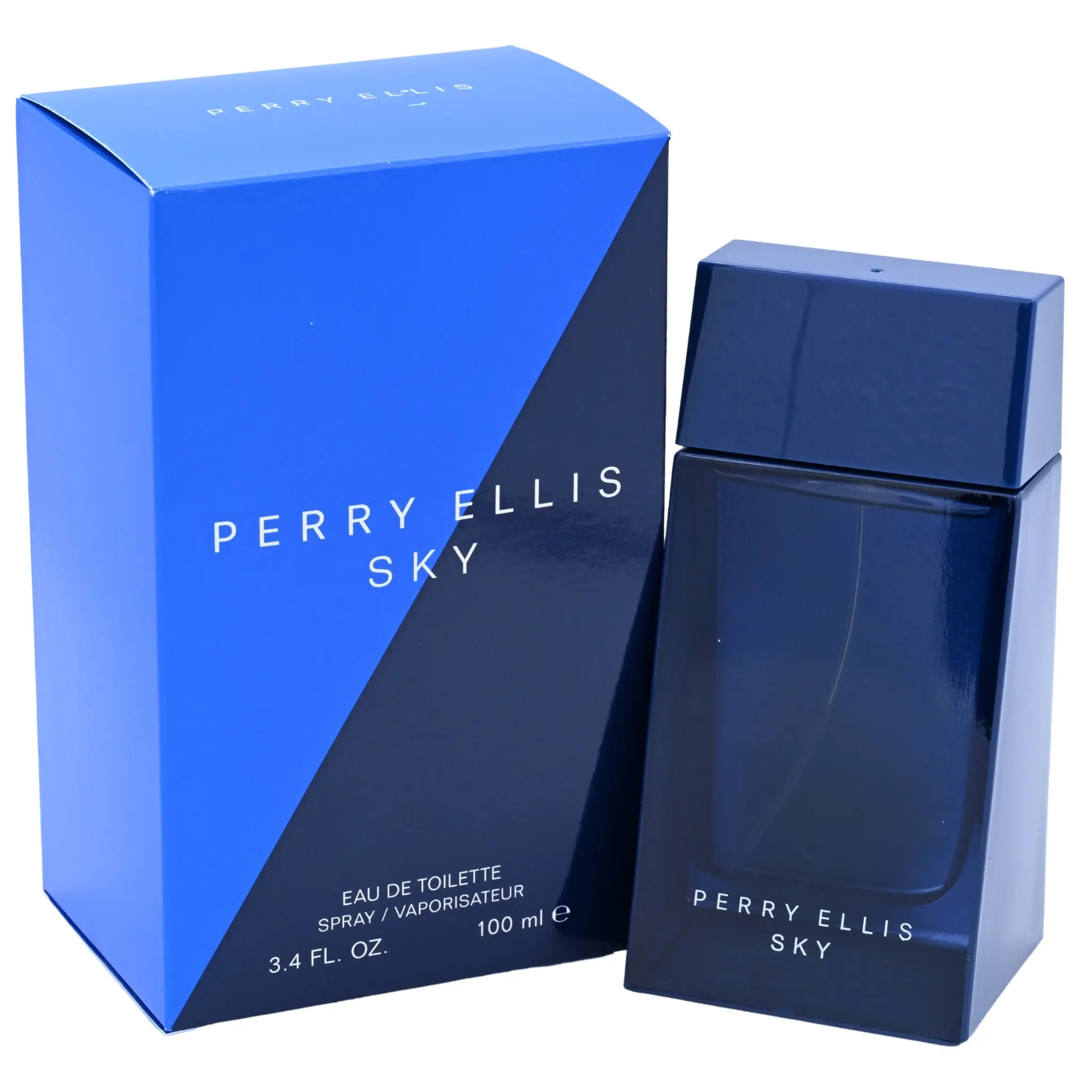 Sky Type Eau de Toilette - Men's Aromatic Woody Citrus Fragrances with Woody & Earthy Notes of Bergamot, Mint, Cedarwood - 3.4 oz/100 ml Spray, Men's Fragrance, Everyday Fragrance, Spray Bottle