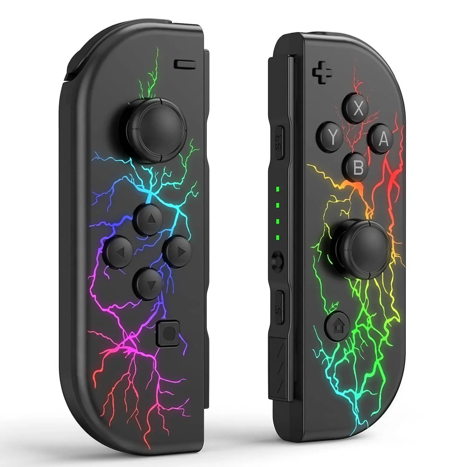 Replacement Game Controller for Switch/lite/oled, Dual Vibration/wake-Up Function, Boy Gift, Non-Button Cell Battery, Lithium Ion, Game Night Gadget