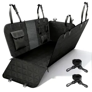 Bench Seat Cover for SUV Waterproof Seat Cover for Dogs in Car Non-Slip Dog Car Seat Cover for Back Seat Heavy Duty Protector for Rav4/CRV/Subaru Rear Seat Covers for Sedans, SUVs