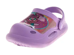 Sesame Street Clogs for Girls  Casual Comfortable SlipOn Easy Clean (Little Kid Toddler)
