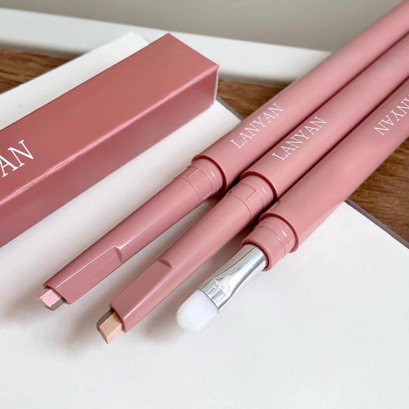 Buy 1 Get 1 Eye Brightener, Double-Head Under Eye Liner Silkworm Pen, Makeup Tool Stick, Travel-Friendly Face Cosmetic for Daily Use and Special Occasions, Double-Ended Sleeping Silkworm Highlighter with Natural Shadow Matte Finish