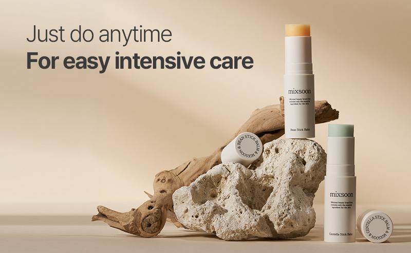 [mixsoon Official Shop] Bean Stick Balm 0.38 oz. / 11.5ml, All-in-One Hydrating Balm, Korean Skincare for Glass Skin