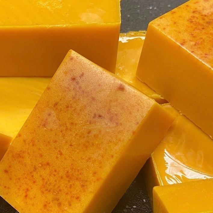 3 PCS Lemon Turmeric Kojic Soap Fragrance, Lemon Turmeric & Kojic Soap Bar for Face and Body for All Skin Types