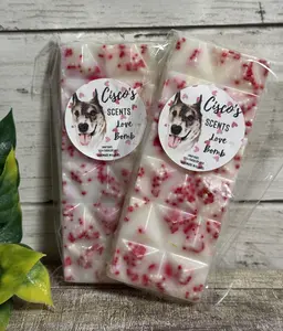 Wax Melt Snap Bars, (2) Snap Bars, Candles, Candle Decor, Freshener, Decoration, Home Fragrance Vanilla Scented Scented White Decorative