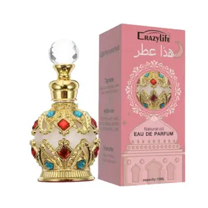 15ml Unisex Parfum, 1 Box Long Lasting Floral Scents Perfume, Flower and Fruit Fragrance for Women & Men, Elegant Retro Perfume for Daily & Party Use, Gift for Family