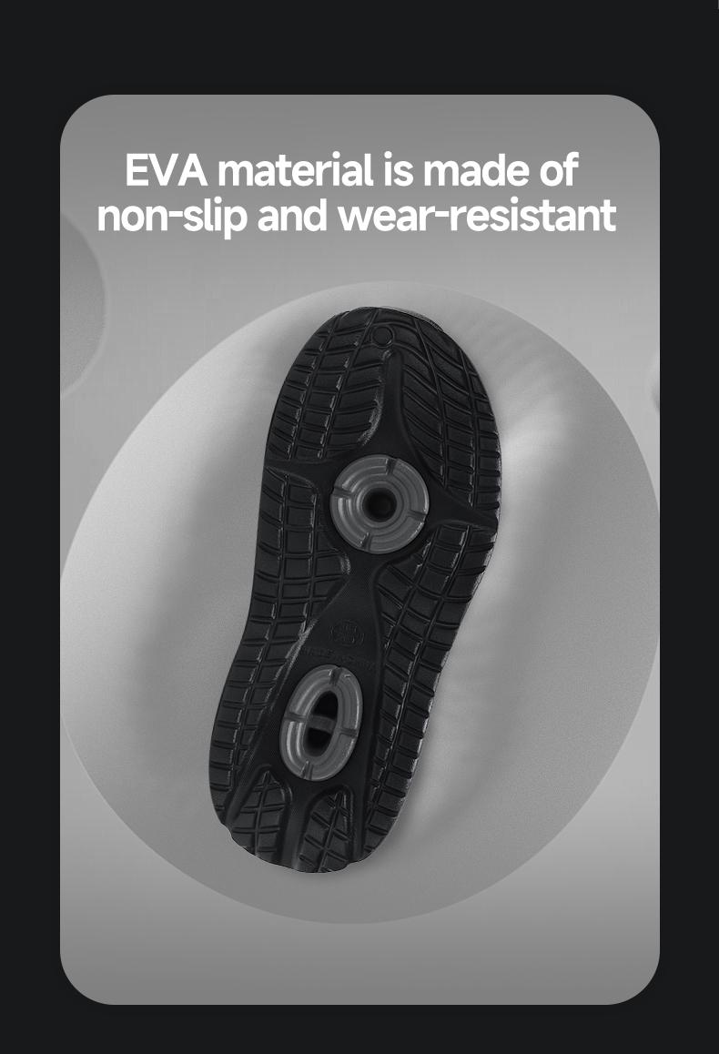 Summer Mens Sandals & Slippers Indoor Outdoor Lazy Shoes Beach Sandals Soft Cushion Arch Support Non-Slip Durable Quick Drying Easy Clean 5cm Heel Height