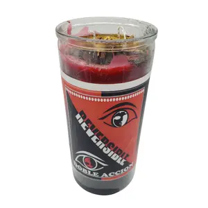 Jumbo Veladora Preparada Doble Accion Reversible / Fixed 14 Day Candle Double Action Reversible