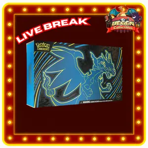 Pokemon TCG [ENG] Mega Charizard X ex Ultra Premium Collection LIVE RIP AND SHIP ONLY