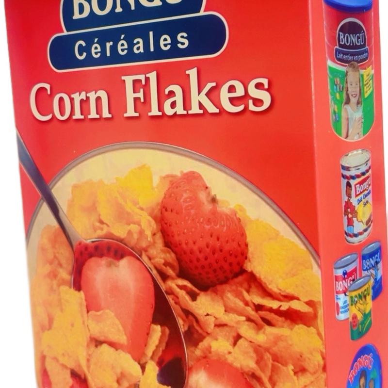 Bongu Céréales Corn Flakes - Classic Breakfast Cereal with Nutritious ...
