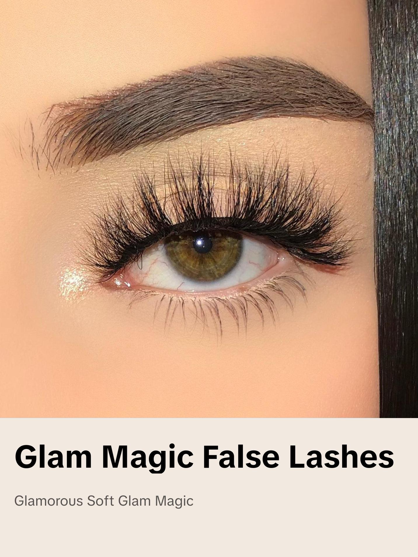 Gabriela Lashes: style “BABYDOLL” (1 pair) 3D Mink Lash Strips, 15mm, Medium Length, Round Wispy Eyelashes, High quality & Reusable