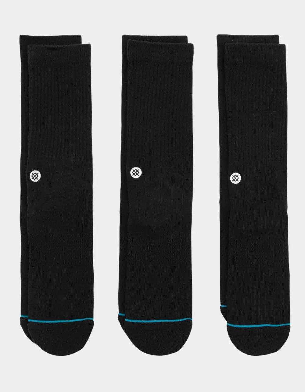 STANCE Icon 3 Pack Mens Crew Socks