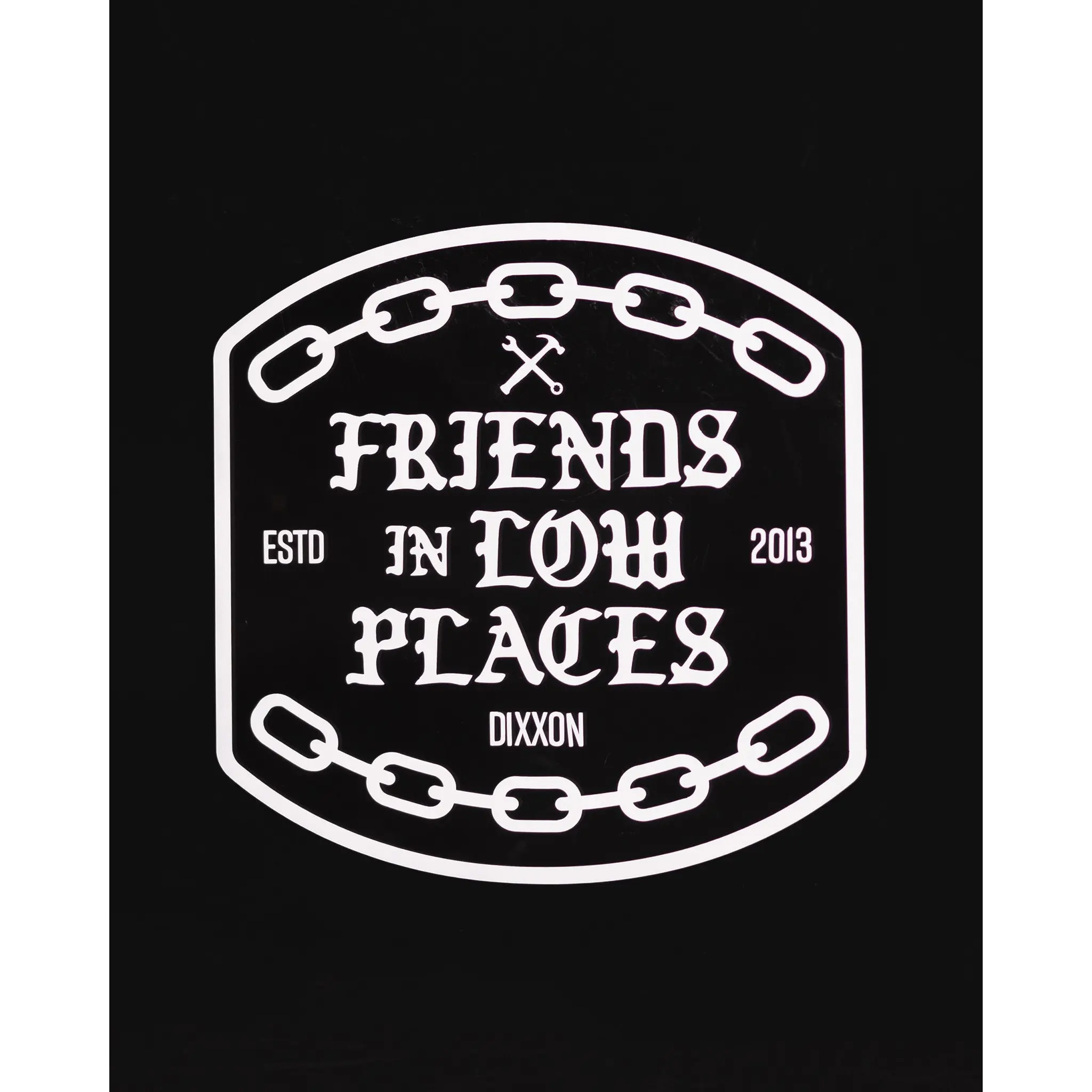 Friends in Low Places 12" Die Cut Sticker