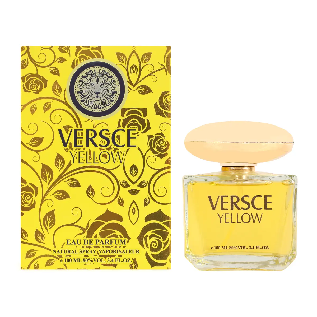 Versce Yellow Eau de Parfum 100ml 3.4fl.oz. Perfume for Women