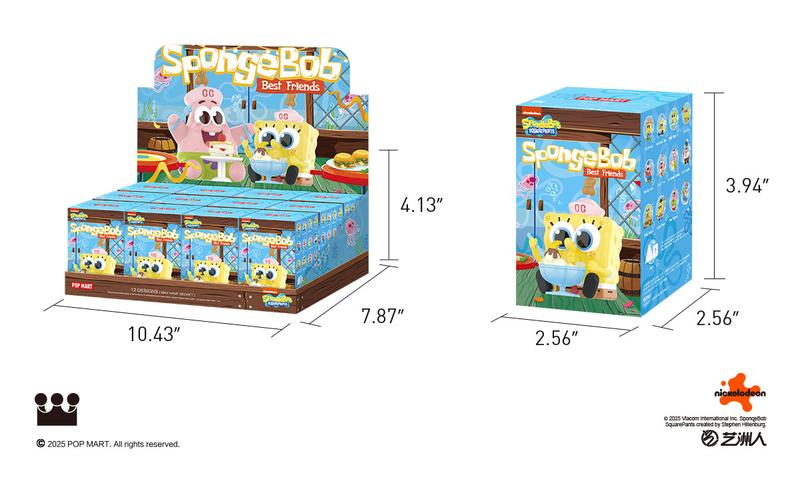 POP MART SpongeBob Best Friends Series Figures