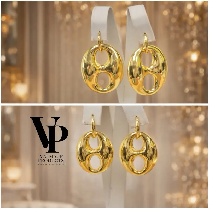 Valmaur Products mariner earrings gold plated