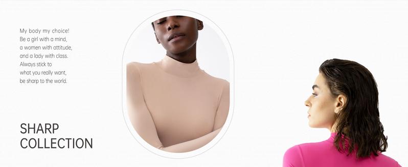 PUMIEY Women's Medium Turtleneck Bodysuit Mock Neck Body Suits Fabric Cozy Layering for Cold Days Longsleeves Womenswear Sharp Collection Basic Casual Minimalist TikTokShopHolidayHaul