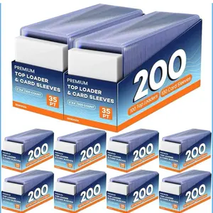 PREMIUM TOP LOADERS AND SLEEVES