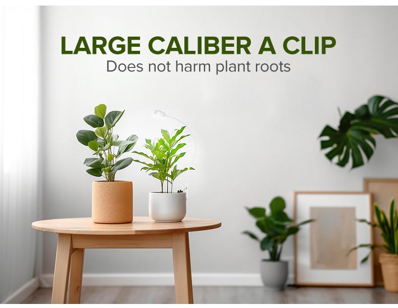 SANSI Upgrade  Pot Grow Lights for Small Plants and Glass Ring Vases Plantswith 4-Level Dimmable， 5W/10W Full Spectrum  Multipurpose light with Auto On Off 3 6 12 Hrs Timer for Succulents，Thanksgiving, Christmas, New YearModern Gift