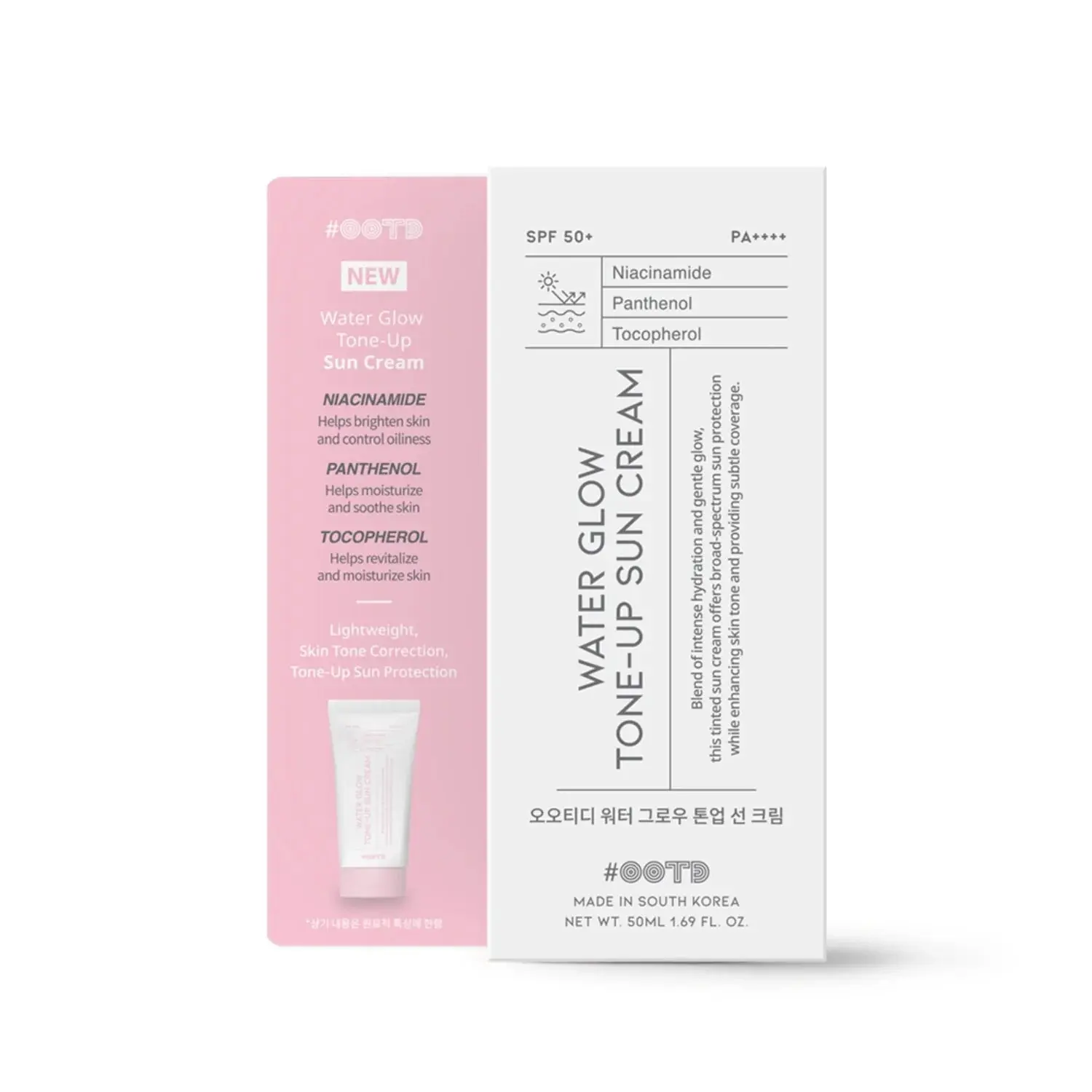 #OOTD Water Glow Tone-Up Sun Cream SPF 50+ PA++++ 50ml