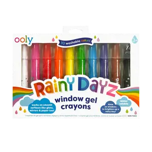 Rainy Dayz Window Gel Crayons