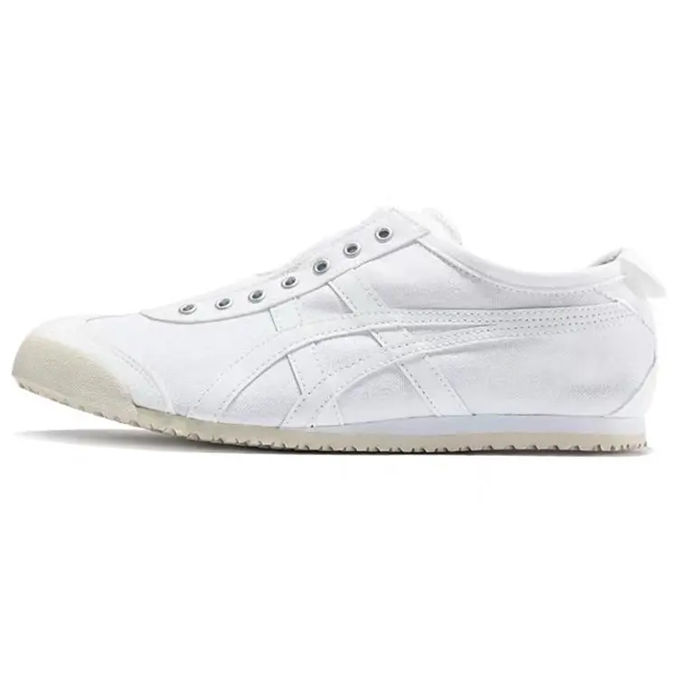 Onitsuka Tiger Mexico 66 Slip-On White Breathable Low Top Sneakers Unisex TH528N-0101