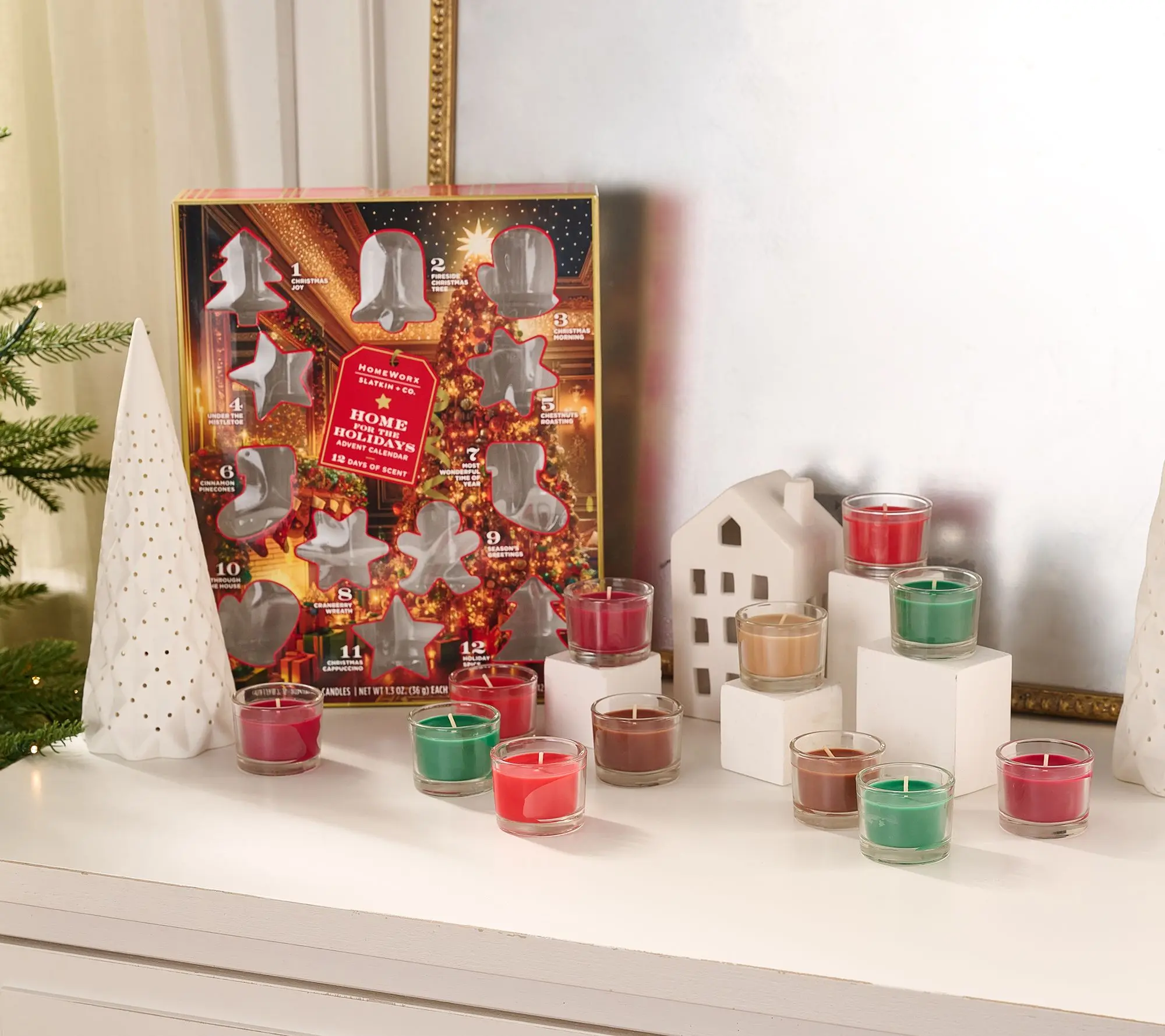 HomeWorx by Slatkin + Co. 12 Days of Christmas Advent Calendar