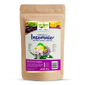 Compuesto Herbal Insomnio Insomnia Support Herbal Compound Tea 4 oz.-113g Natural Mexican Herb Hierba Wild Crafted