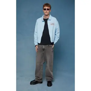 Pacsun Men's Mason Baggy Jeans Darted Dark Gray