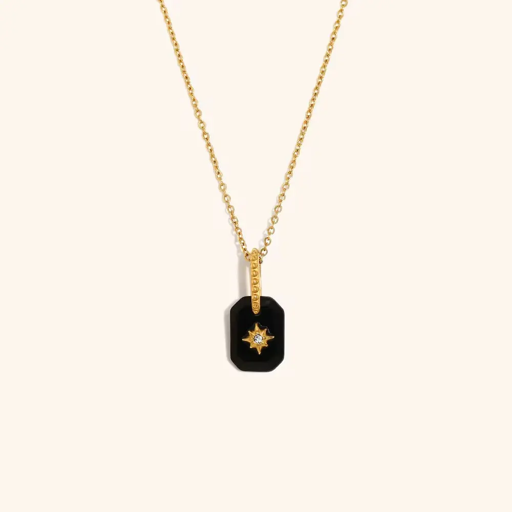 Starry Night Stainless Steel Necklace Starry Night Stainless Steel Necklace