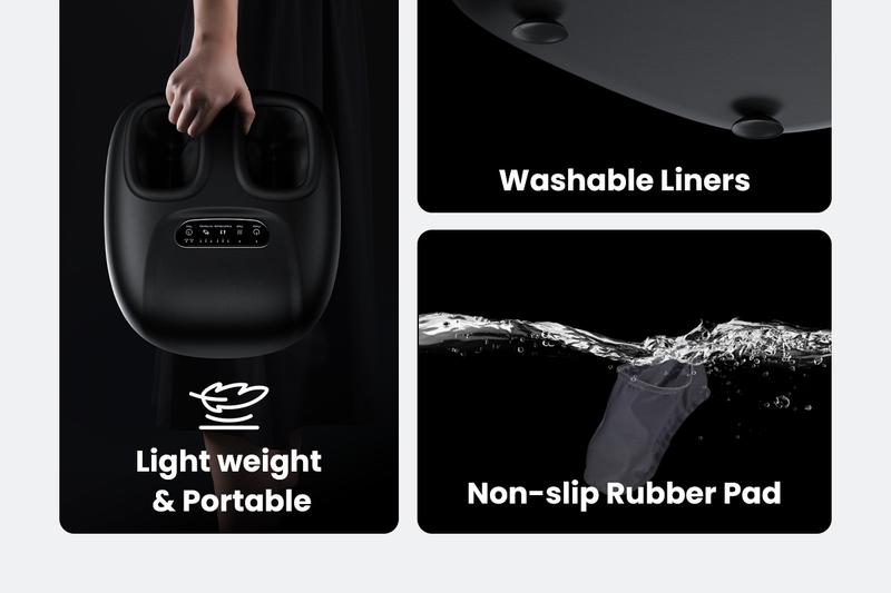 RENPHO Shiatsu Foot Massager with Heat, Air Compression for Circulation, Foot Massager Machine for Plantar Fasciitis Valentines Day Gift Choice for Man Women Size Up to 11 RENPHO Shiatsu Foot Massager with Heat, Air Compression for Circulation, Foot Massager Machine for Plantar Fasciitis Valentines Day Gift Choice for Man Women Size Up to 11