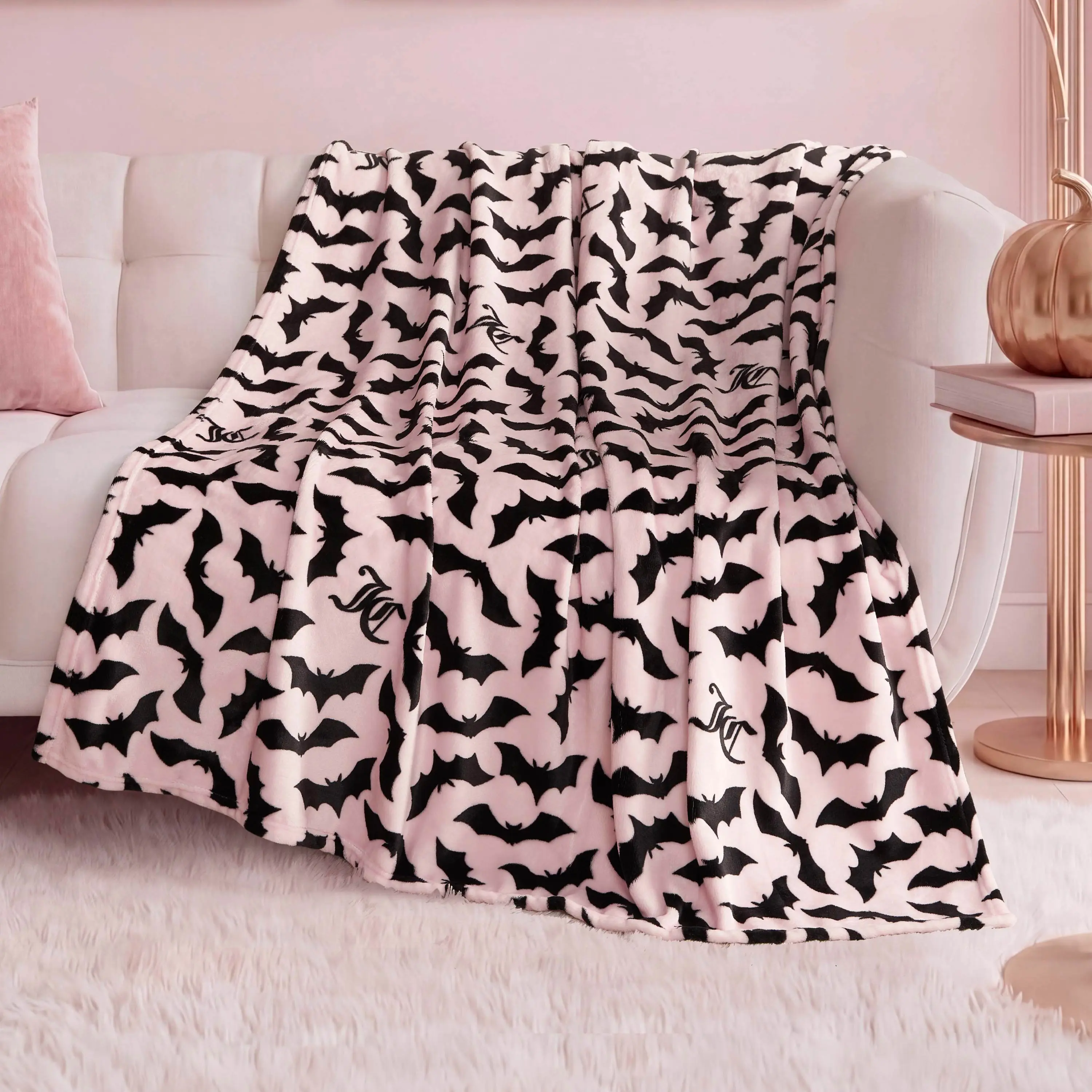 Halloween Plush Throw Blanket 50" x 60"