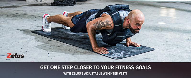 【Jumpstart Sale】ZELUS 23lb/30lb/60lb Weighted Vests with Adjustable Weights,Rucking Vest for Men, Women, Workout, Running, Strength Training, Rucking, Jogging,Bone Health, Core & Posture Boost| Gym Outfits, All Seasons Gift Idea